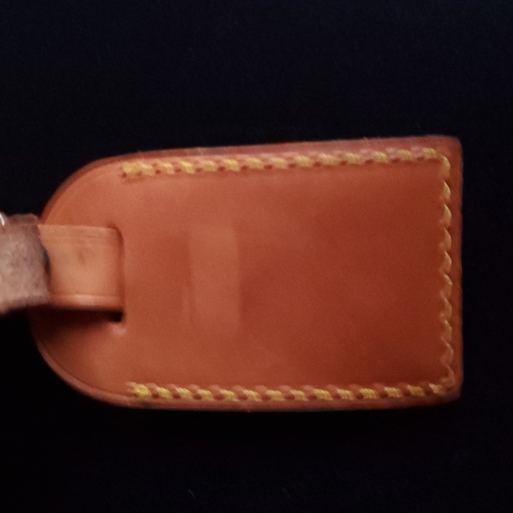 Louis Vuitton Leather Luggage Tag - Picture 7 of 13